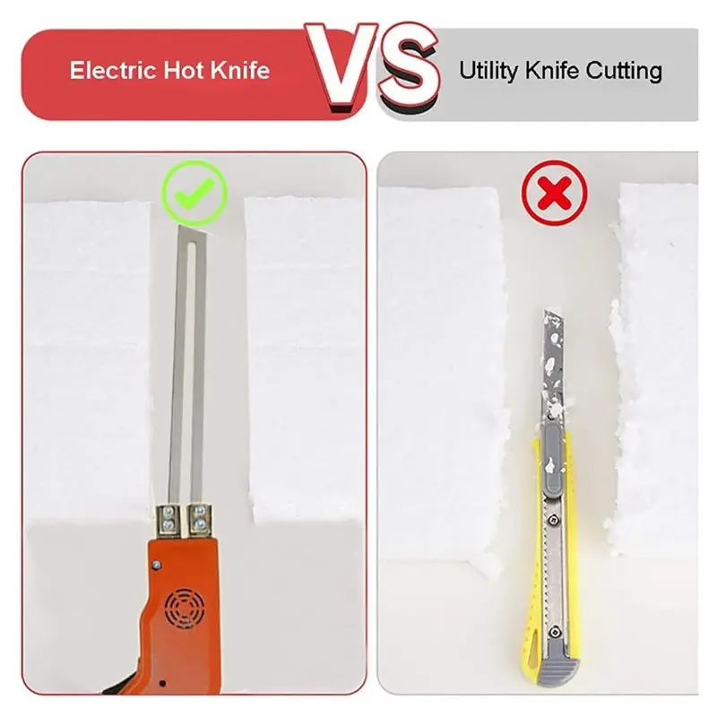 

AB15-150W 10 см электрический клей для горячего ножа для резки пены ручной инструмент для терморезки для ПВХ губки нейлоновая веревка