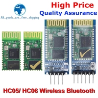 TZT 1/3PCS HC-05 HC 05 hc-06 HC 06 RF Wireless Bluetooth Transceiver Slave Module RS232 / TTL to UART converter and adapter
