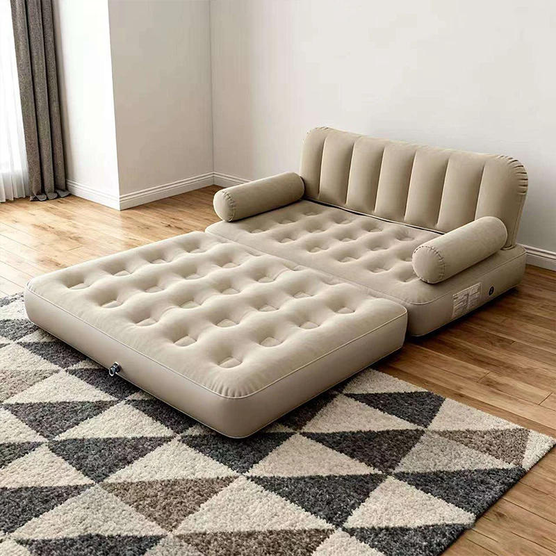 

Надувное кресло-матрас - Складной диван для кемпинга со спинкой, водонепроницаемое уличное кресло, прочная портативная конструкция