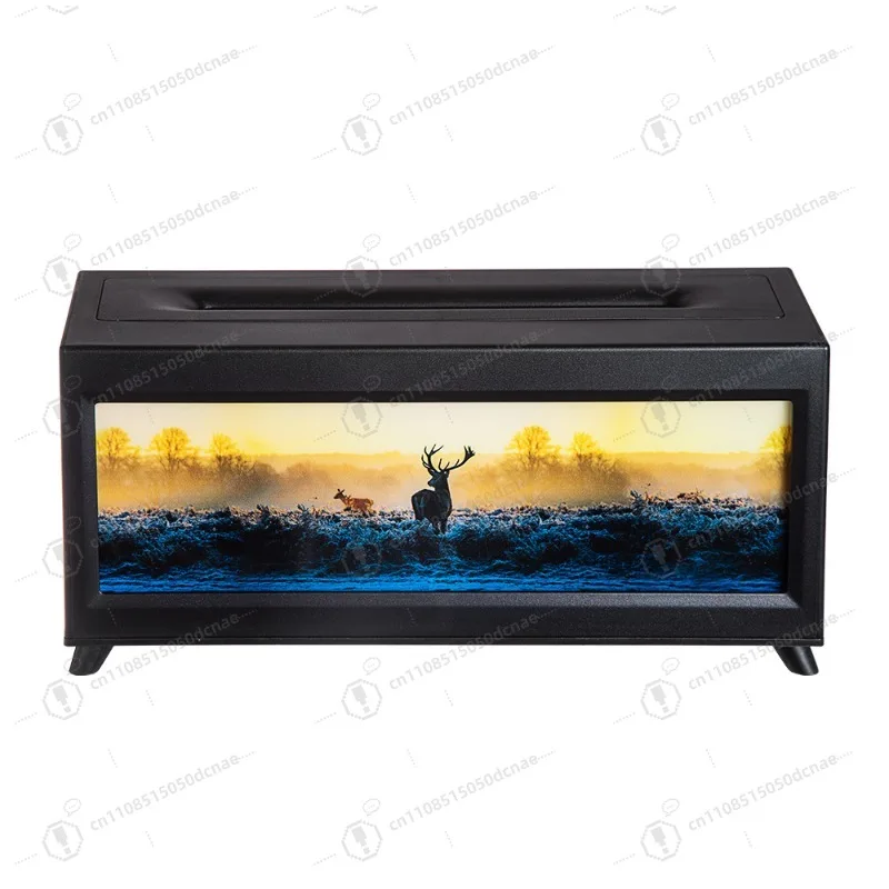 colorful simulation, flame aromatherapy machine, household fragrance machine, essential oil diffuser, desktop flame humidifier