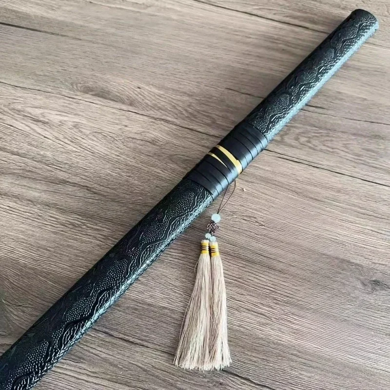 

Ancient Style Tang Hengdao Bamboo Knife with Sheath Training COS Props 100cm