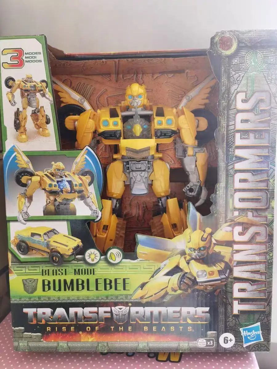 In Stock Hasbro Transformers Movie 7 Beast Alliance Rise of the Beasts Optimus Prime Nightbird Optimus Primal Bumblebee Super view 5