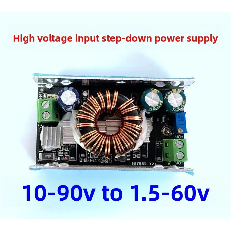 DC-DC High Voltage Buck Converter 10-90V Adjustable Step Down Power Module 60V 72V 36V Car Electric Vehicle Voltage Reducer