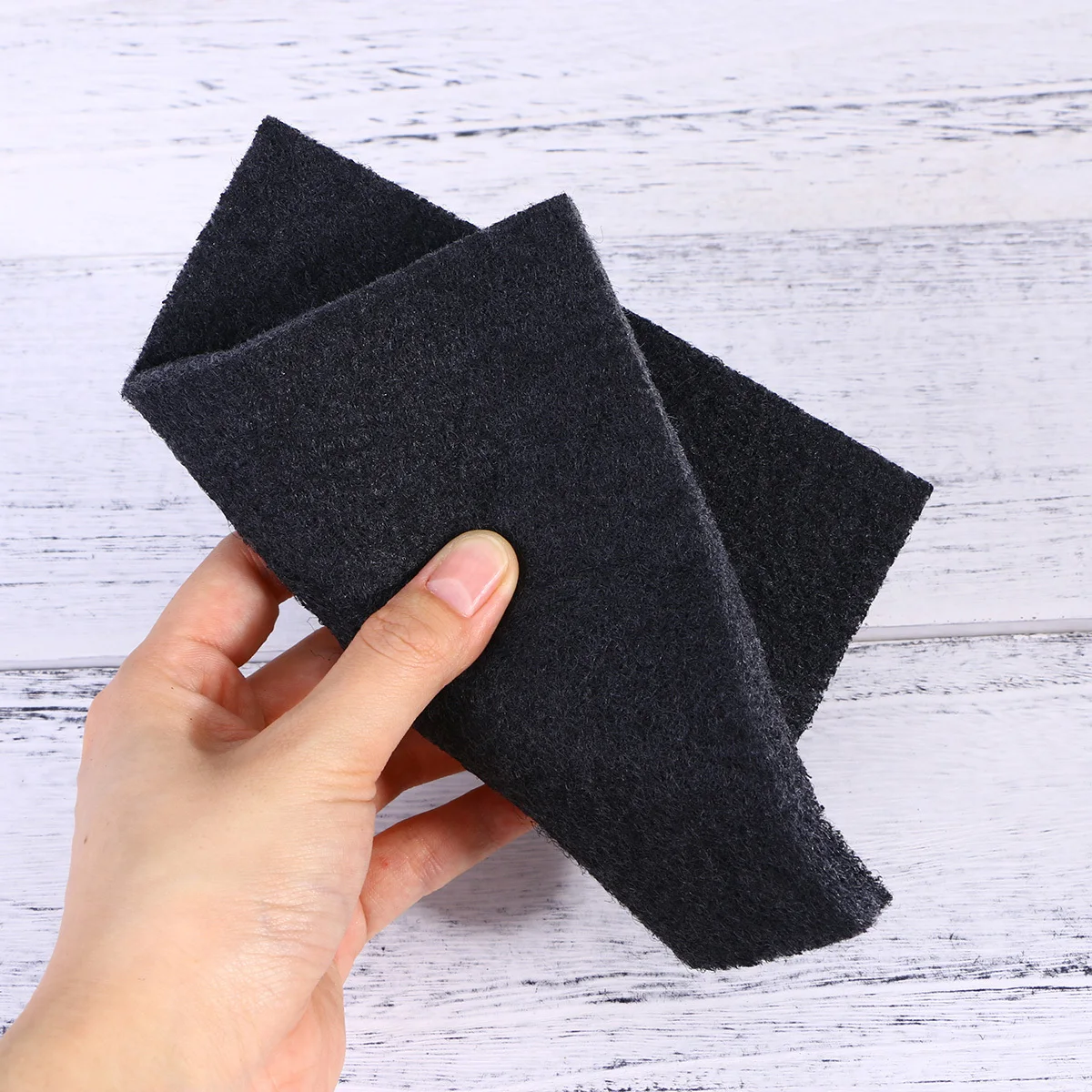 

12Pcs Activated Carbon Replacement Filters for Cat Litter Box 6.5x6in Thick 10mm Odor Removal Pads