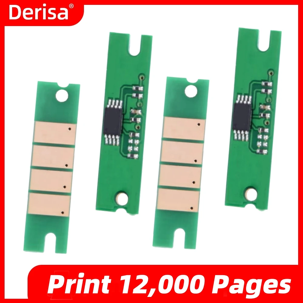 Derisa 10pcs 407316 407317 407318 Toner Chip SP4510 SP4500 for Ricoh Aficio SP4510DN Lanier 4510 Savin SP 4510 12K Toner Chip