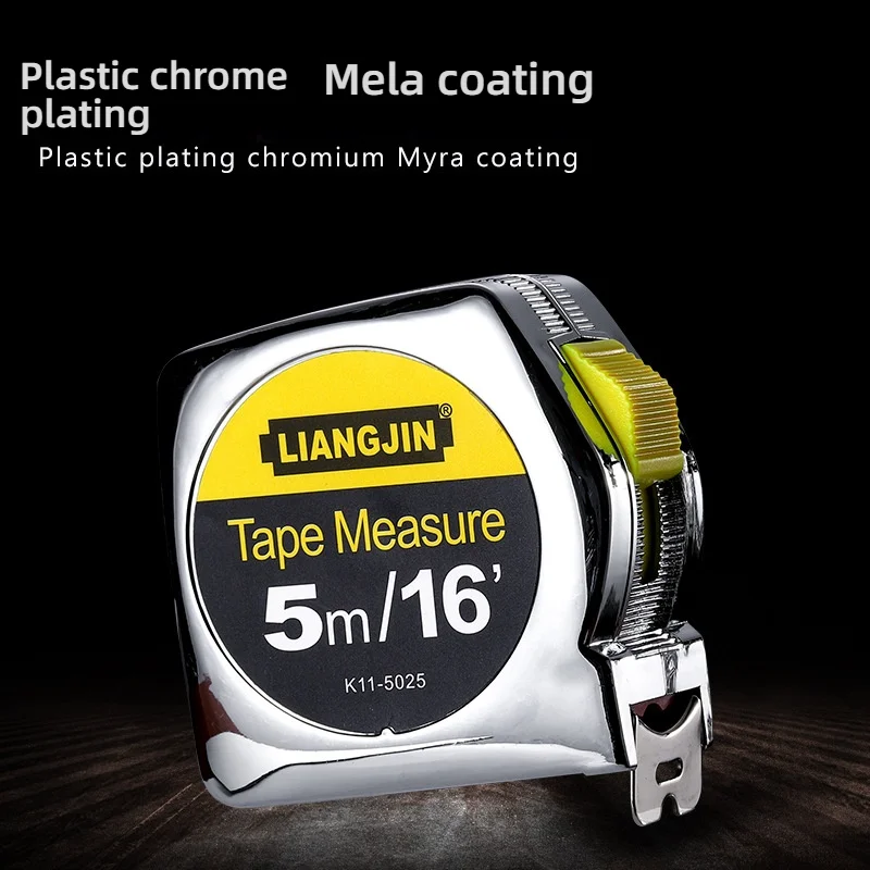 شريط قياس فولاذي 5 م و10 م |   شديدة التحمل، مقاومة للاهتراء |   عالية الدقة لأعمال النجارة والديكور والبناء |   حالة سميكة