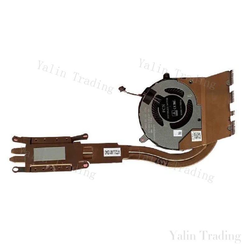 Disipador de calor SS+ con ventilador de refrigeración para Dell Latitude 5510 Precision 3550, estrictamente probado, certificado, compatible, pieza exacta 7W13Y 07W13Y