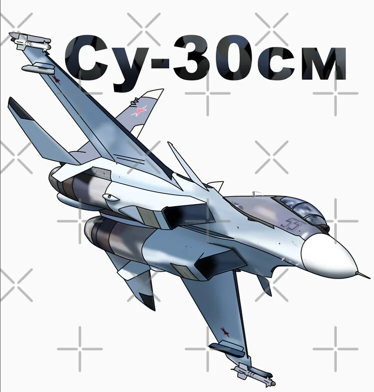 Russian Sukhoi Su-30SM Multirole Fighter Aircraft T Shirt. New 100% Cotton Short Sleeve O-Neck Casual Mens T-shirts Size S-3XL