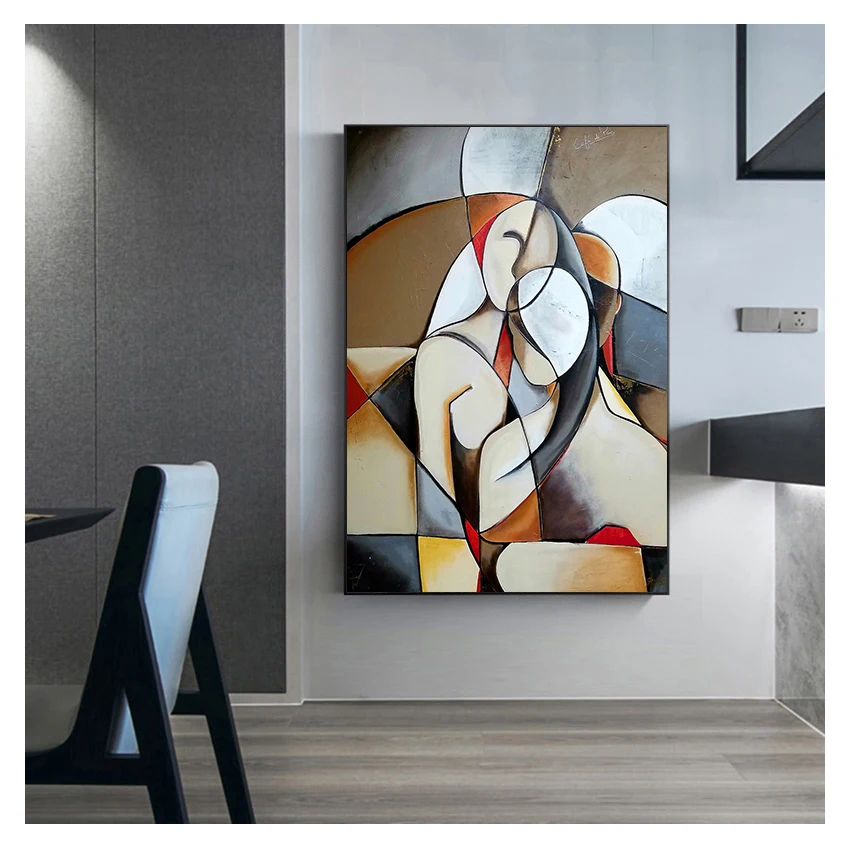 By Picasso Famous Artworks For Living Room Home Decor Pictures HD Canvas Paintings Wall Poster 1 Pieces  Abstract Dreaming Woman