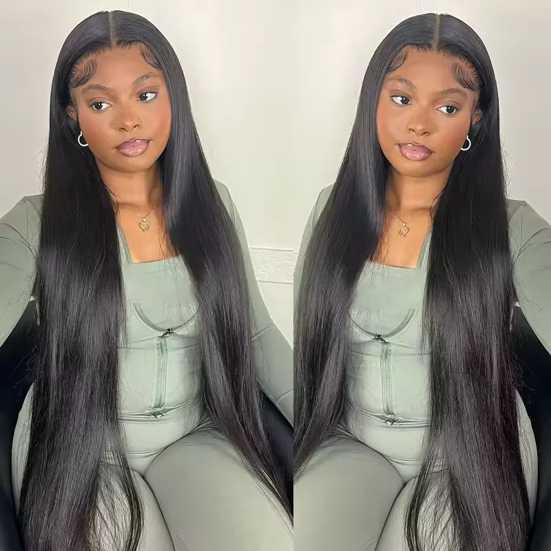 

13x6 Straight Lace Front Wigs Human Hair Transparent Lace Front Human Hair Wigs for Women Brazilian Virgin Hair Straight Wigs