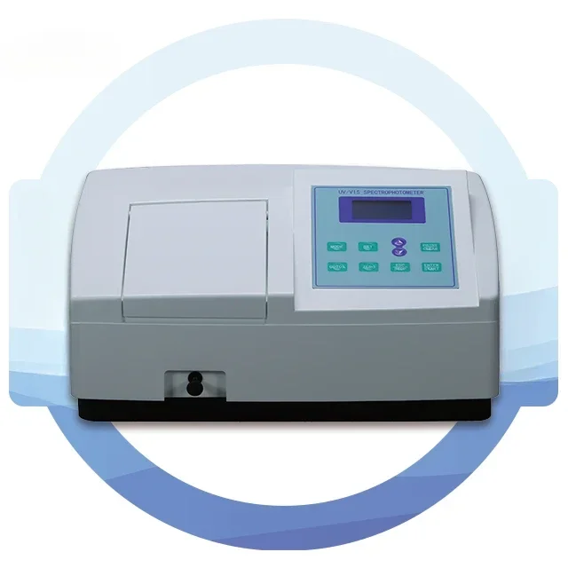 Single Beam Ultraviolet-Visible Spectrometers 2.5-inch LCD Uv Vis Spectrophotometer