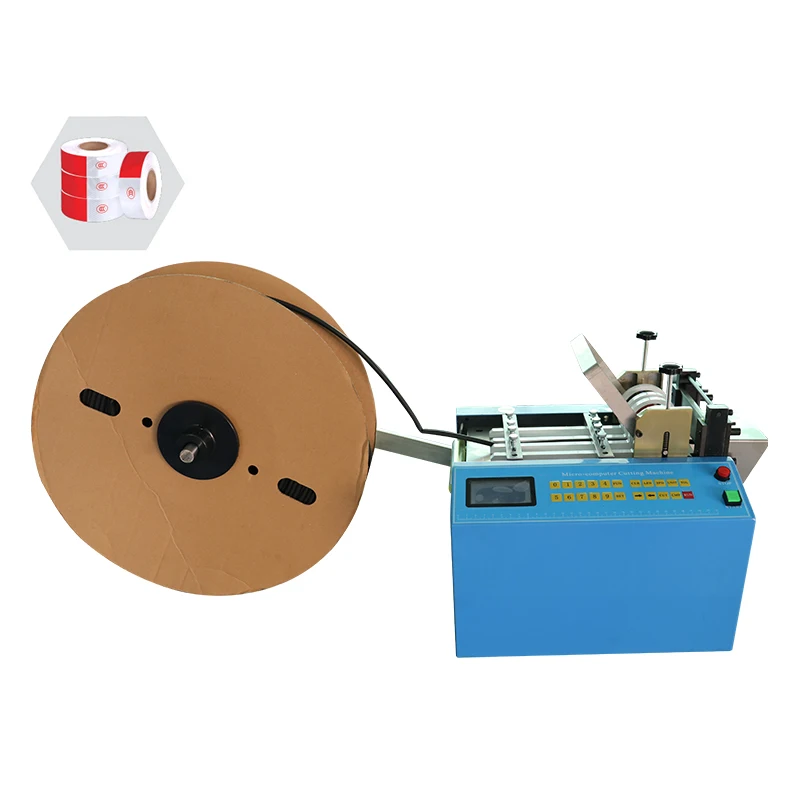

EW-100S Fully Automatic PVC Tube Cutting Machine Silicone Tube Cutter Braid Hose Cut To Length Machine
