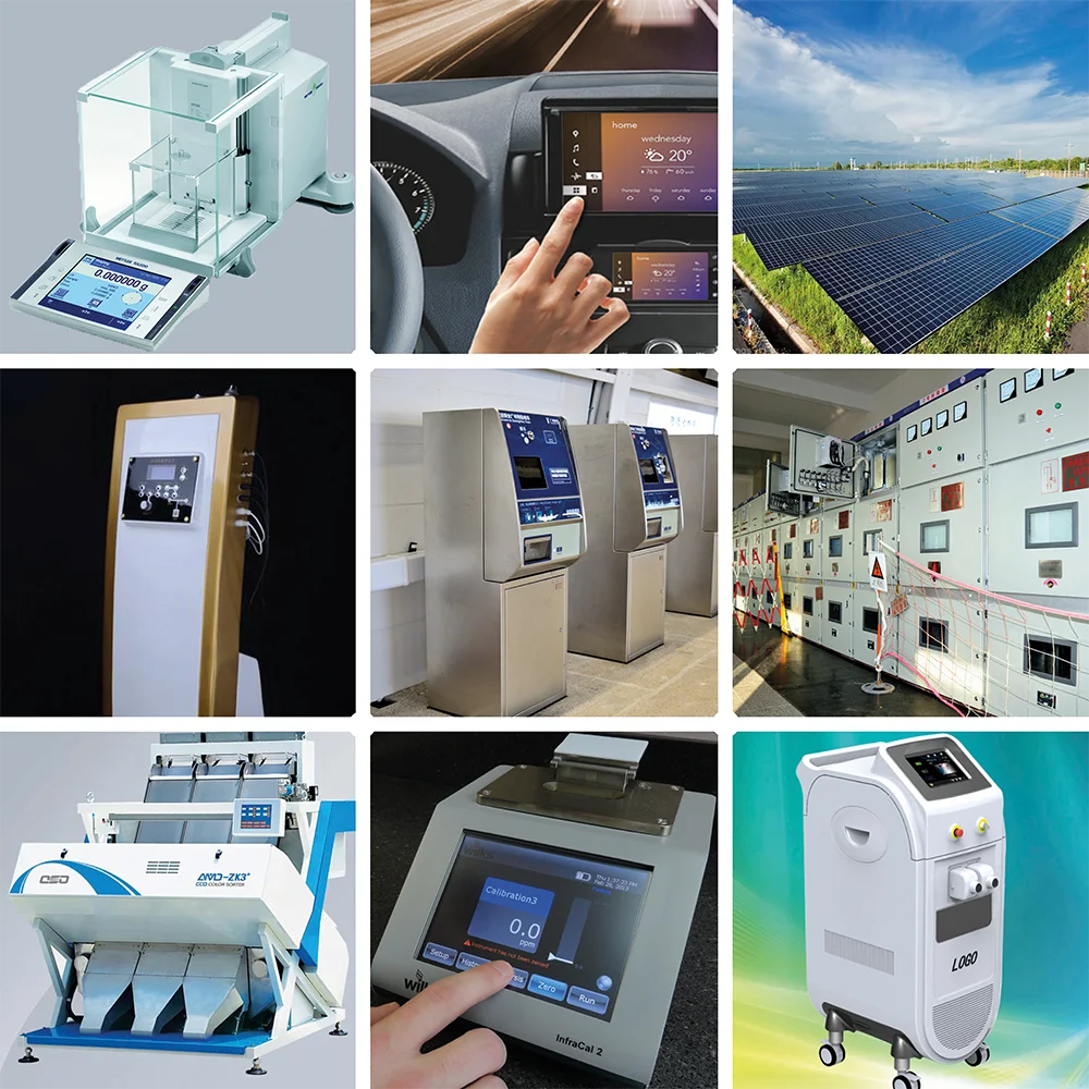 STONE I-Series HMI LCD Display with Program +Touch Screen +CPU & Driver Can Be Controlled By Any