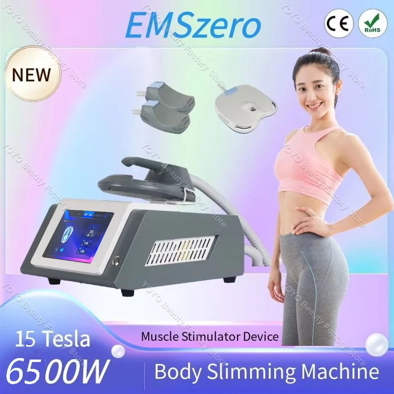 

EMSzero Body Sculpt Machine 15 Tesla 6500W 2025 New RF Hiemt Sculpting Fat Removal Cellulite Reduction Slimming Machine