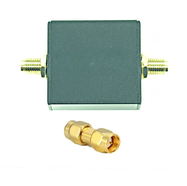 

Полосовой фильтр 118–138 МГц, оптимизированный для авиационного диапазона, для мониторинга связи с вышками, совместимый с разъемом SMA Female