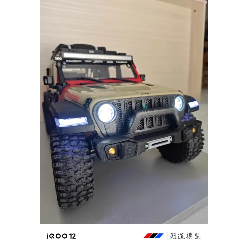 RLAARLO MK07 Front Face1:7 Simulation Fernbedienung Auto Upgrade Anti-kollision Schutz Modifizierte Teile Zubehör