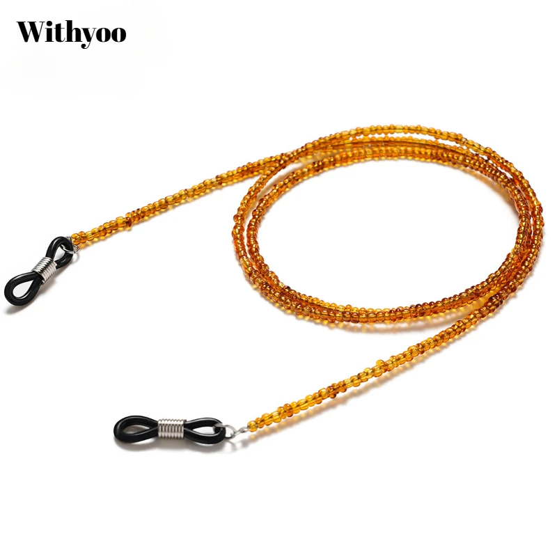 

Withyoo | Amber Glasses Chain Men and Women Creative Neck Sunglasses Chain 2025 Eyewear Fashion Accessories New