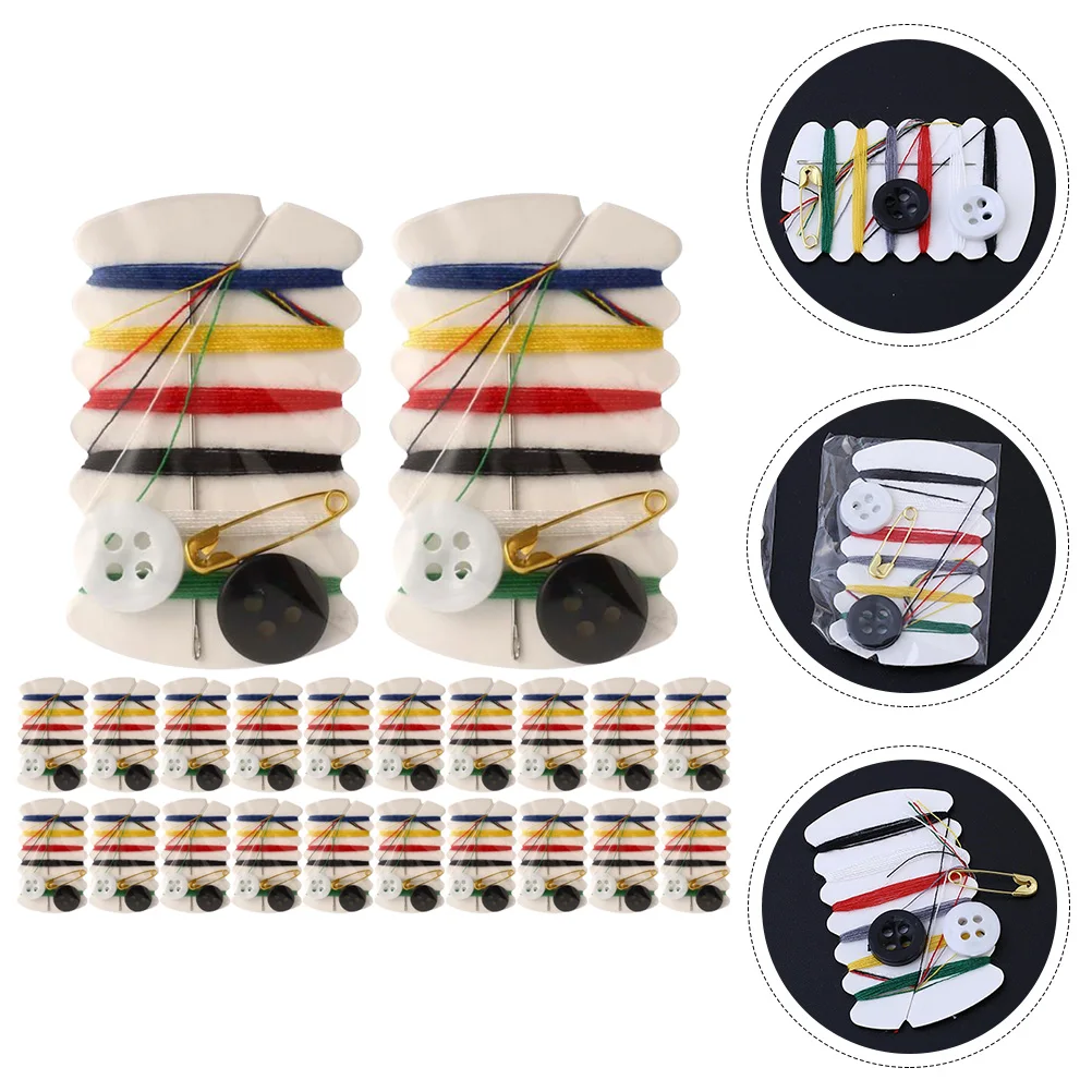 

150 set Kit Portable Travel Sewing Set Compact Household Sewing Tools Multi-Function Diy Needle Thread Kit Daily Use Outdoor