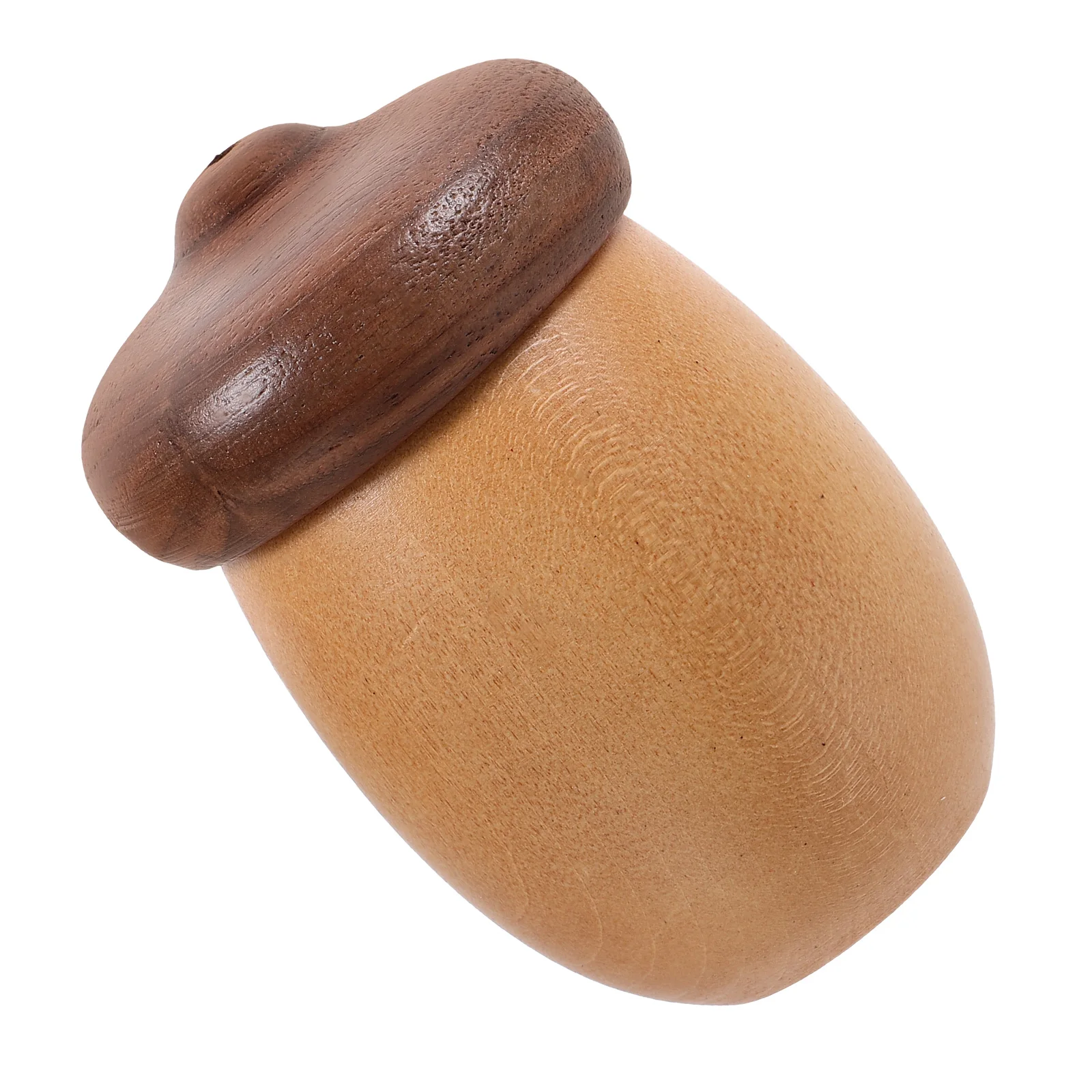 

Creative Wooden Mushroom Toothpick Holder Acorn Shaped Cotton Swab Container Desktop Storage Box For Home Accessories Wood