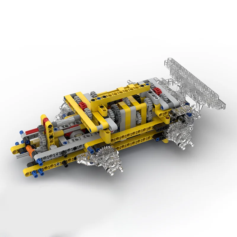 2041 Parts Hot Selling MOC Cool Truck Modular Model DIY Set Building Blocks Kids Assembly Display Toys Festival Surprise Gifts