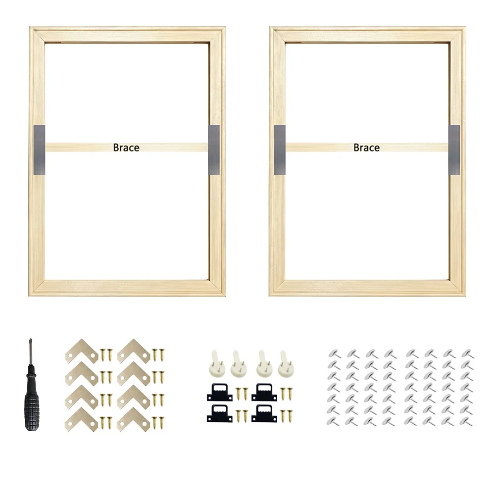 2pcs 40x60cm/16x24inch Wooden Picture Frame For Wall Canvas Prints Diamond Painting Frame Picture Poster Wall Frame Home Decor