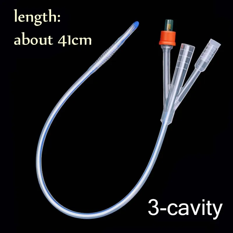 medical silicone Foley catheter Urology male and famale 2/3 way urinary catheter Clinical teaching traumatic pistol