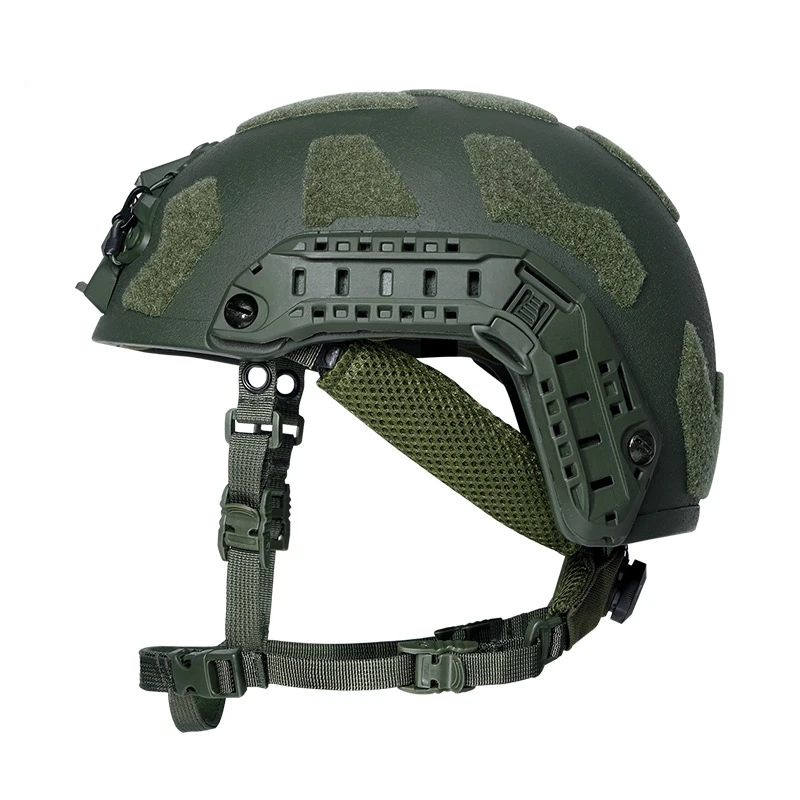 

Factory FAST SF High Cut Tactical Head Protection Helmet Aramid/Kevla Combat Helmet