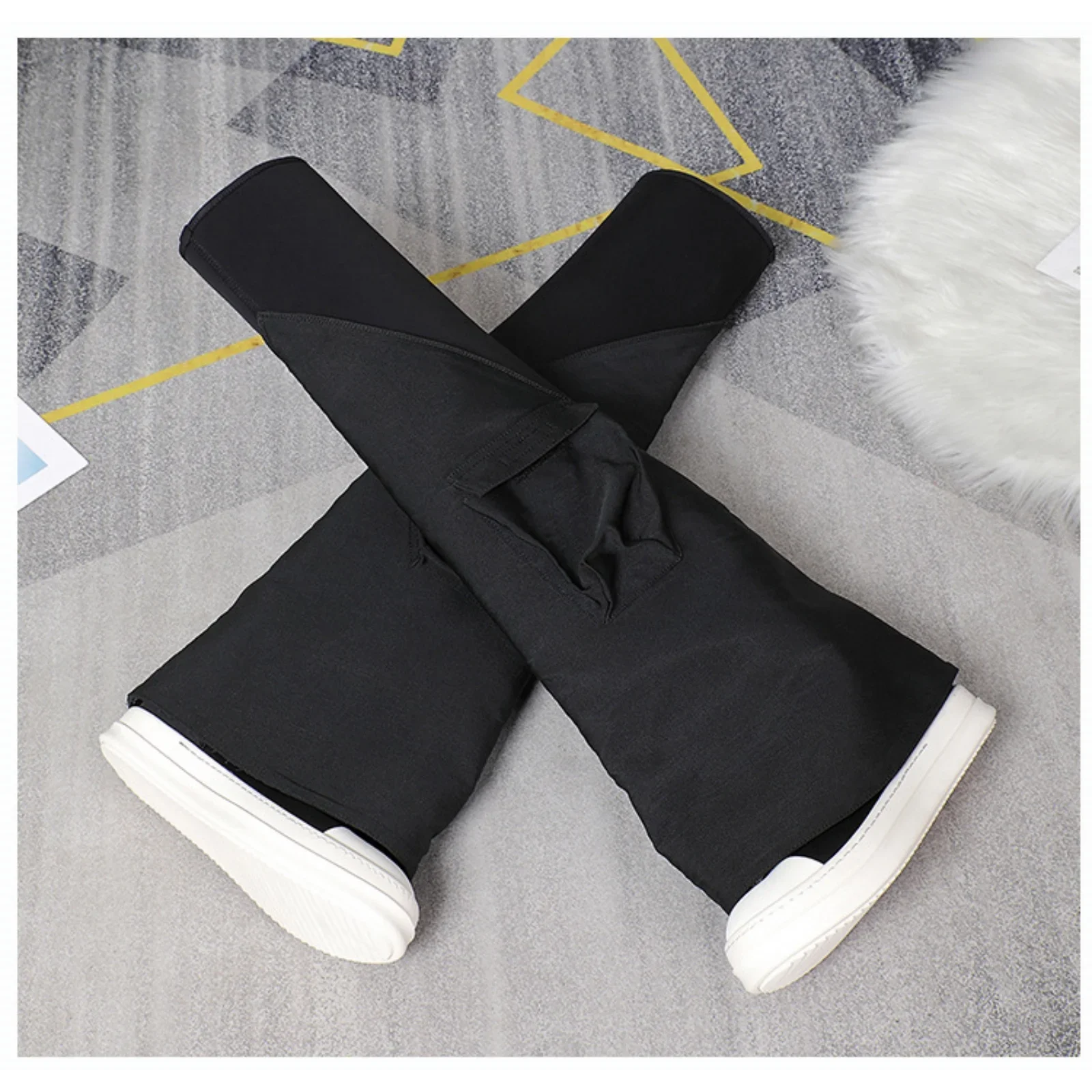 New Fashion design Women and men over knee boots Canvas funky casual shoes Trendy designer Punk Goth High top sneakers