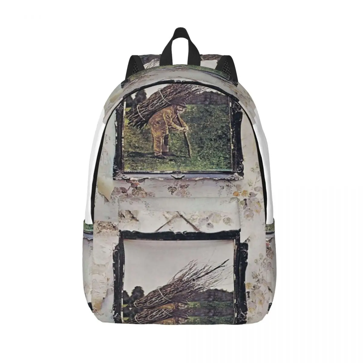 

IV Album Простой и стильный рюкзак Холщовый рюкзак Сумки для женщин