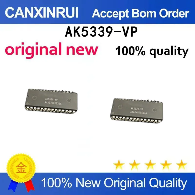 

(5pcs-100pcs）Brand new original AK5339-VP AK5339 DIP28 spot chip IC