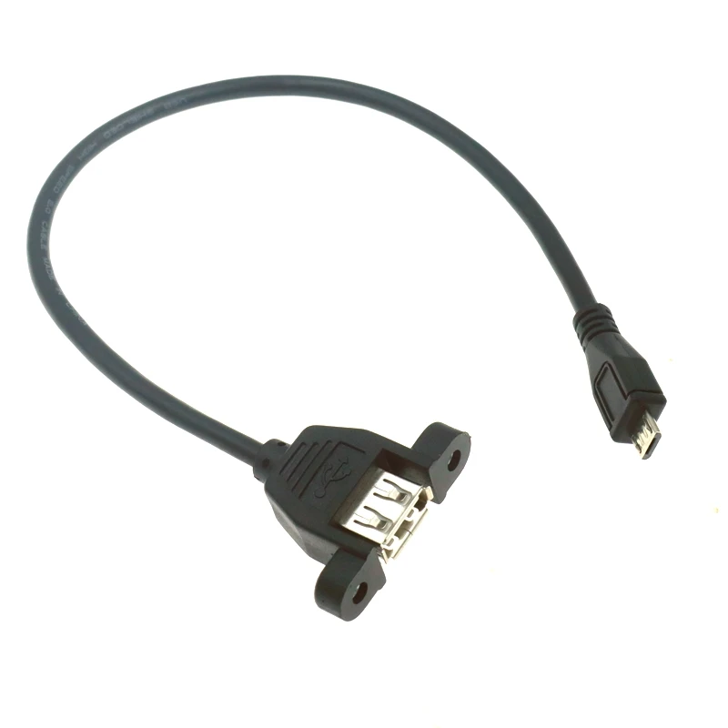 OTG Micro USB Male to USB 0.3.0.5/2.0 m Cable,Host Adapter for Cell Phone and Computer