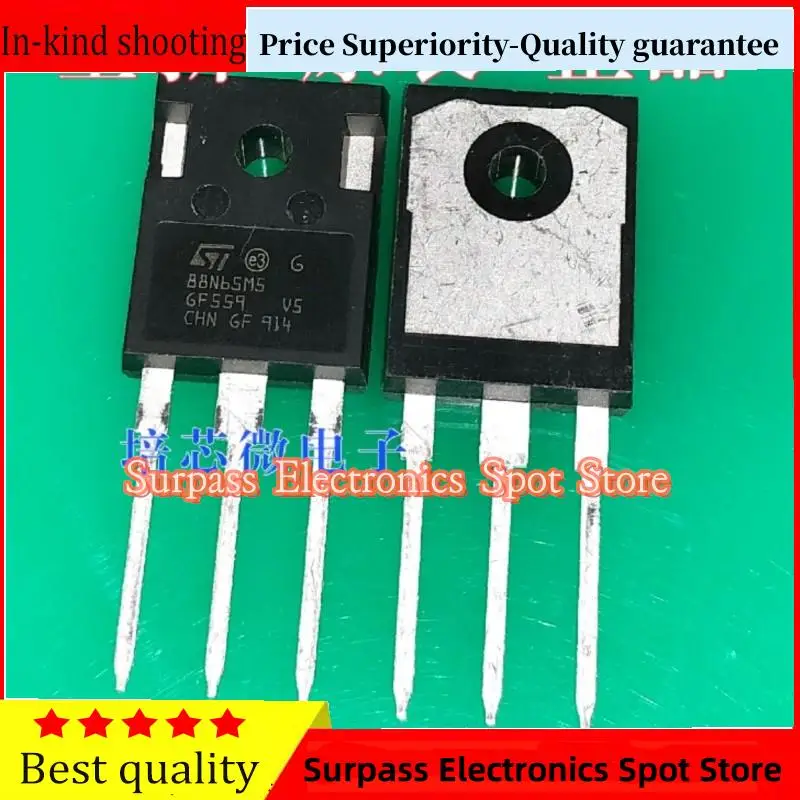 10PCS-100PCS  W88N65M5 88N65M5   TO-247 650V/88A Price Superiority-Quality guarantee