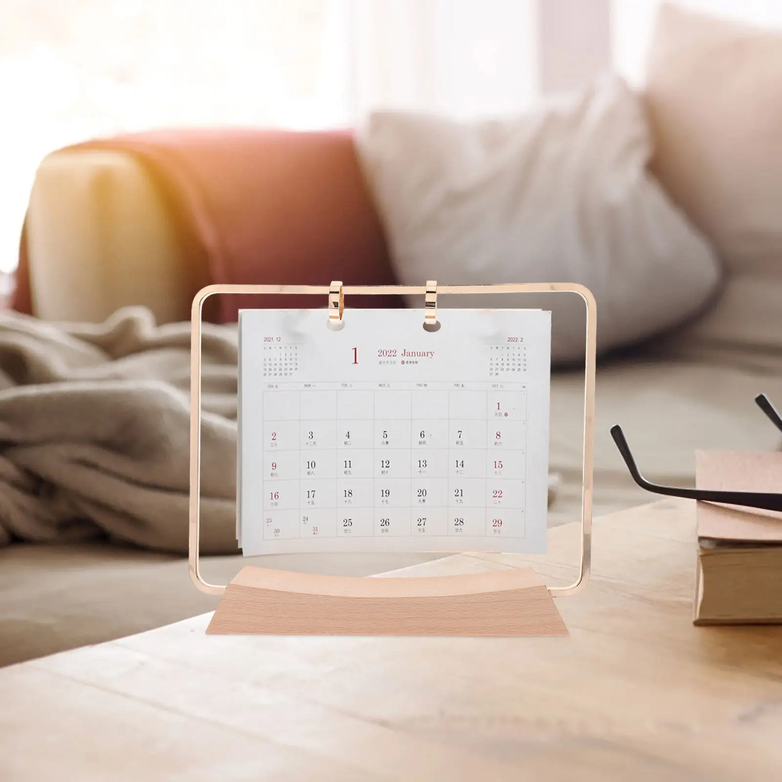 

Прочная металлическая откидная подставка-держатель для стола, компактная подставка для офиса и дома, железная рама, кронштейн для календаря, 1 шт.