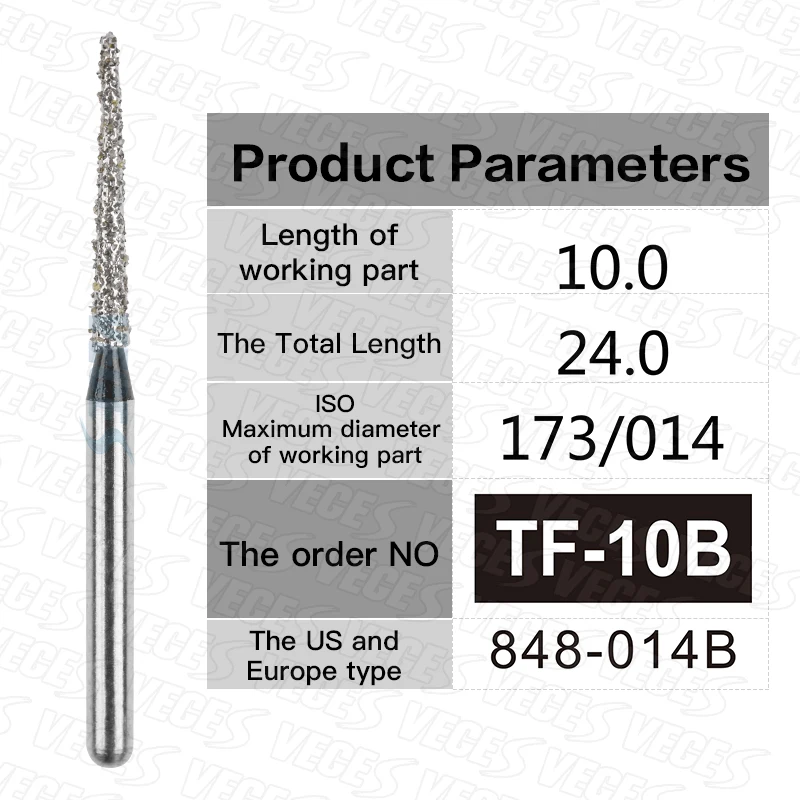 TR Typ Extra Grobe Dental Diamant Bohrer Standard Zahnmedizin Erdbeeren Bohrer Zahnarzt Werkzeuge FG High Speed Bur 1,6mm 10 stücke