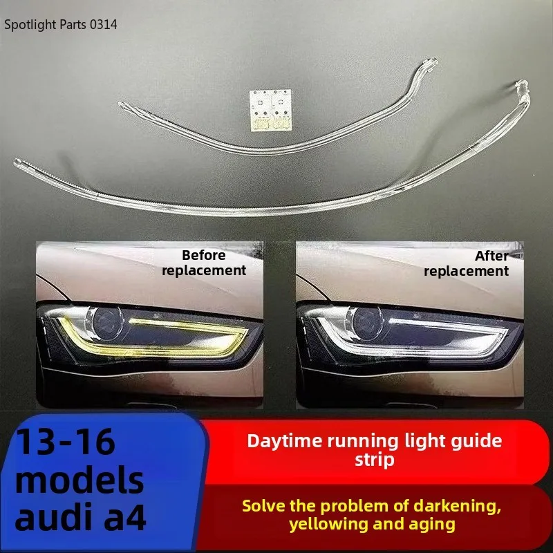 

Suitable for 2013-2016 Audi A4 B8 B8PA angel eye light guide strip light guide plate LED angel eye daytime running light module