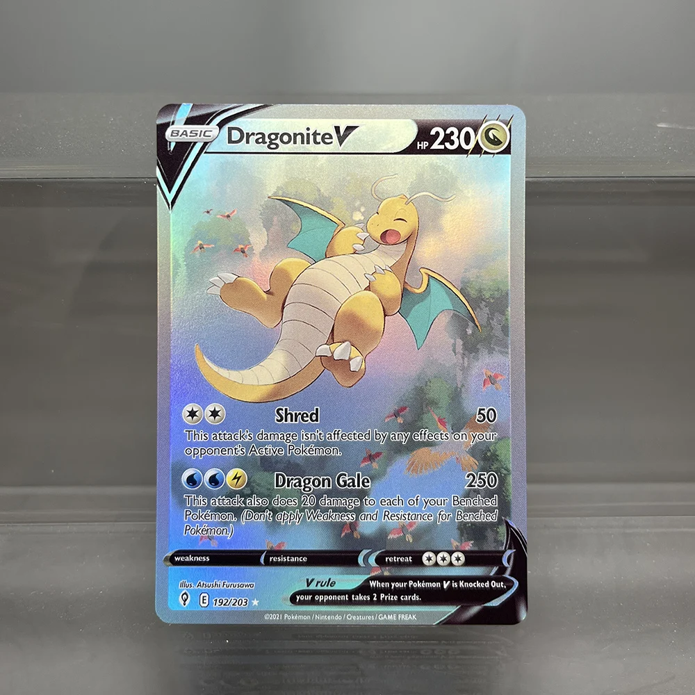 Folie PKM Einzelkarten Pikachu Charizard EX Bubble Mew Game Seltene Sammelkarten PTCG Rainbow Proxy Cards