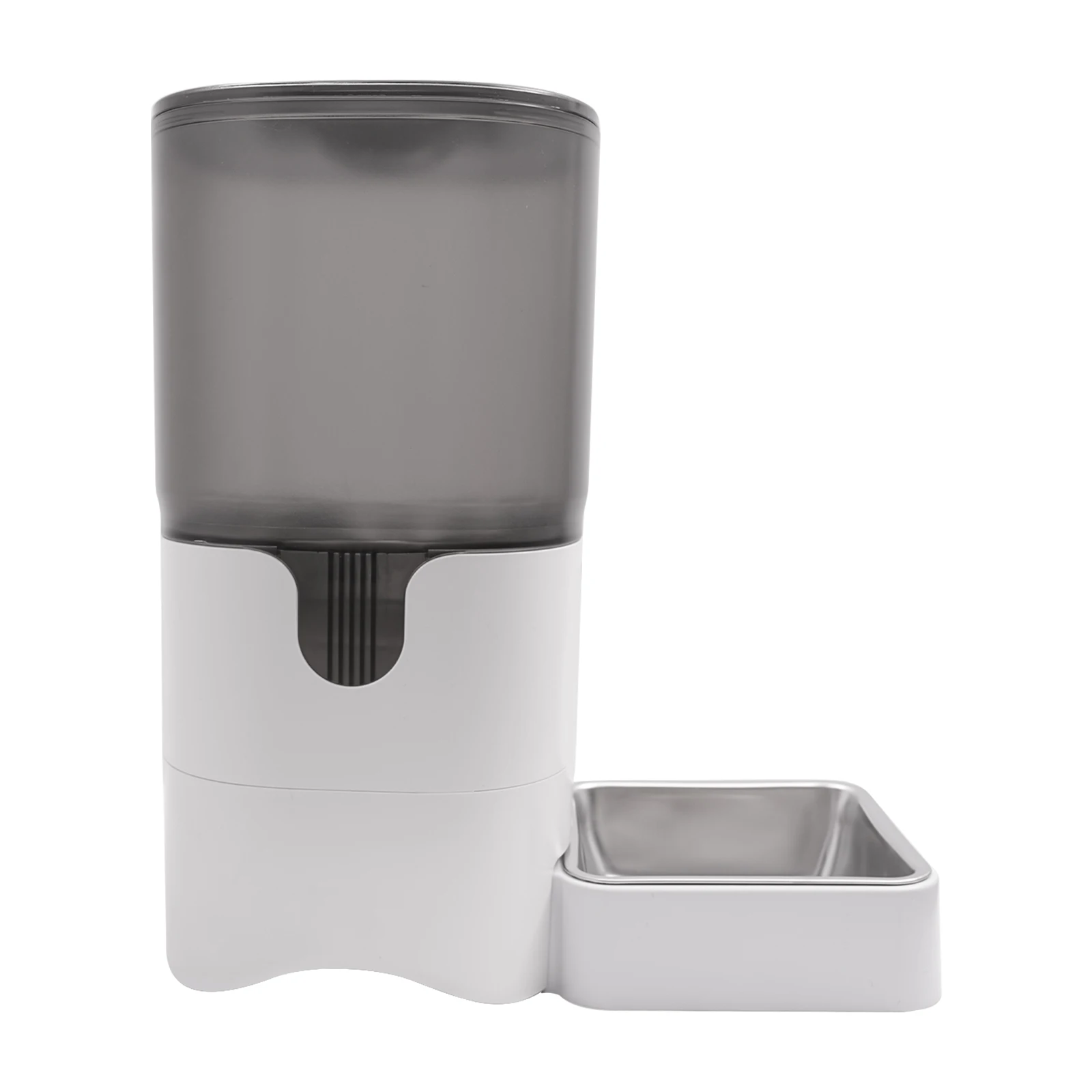 موزع طعام القطط الأوتوماتيكي سعة 6 لتر، تطبيق التحكم عن بعد لسهولة التنظيف، آلة التغذية الذكية