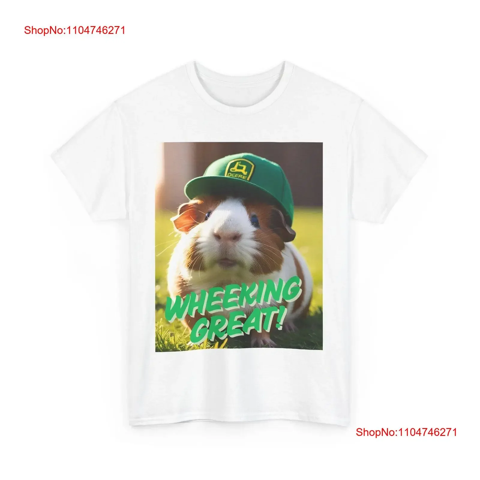 

Футболка с морской свинкой Wheeking, отличный забавный винтажный стираный топ с животными для повседневной носки, универсальная, слегка стильная, мода