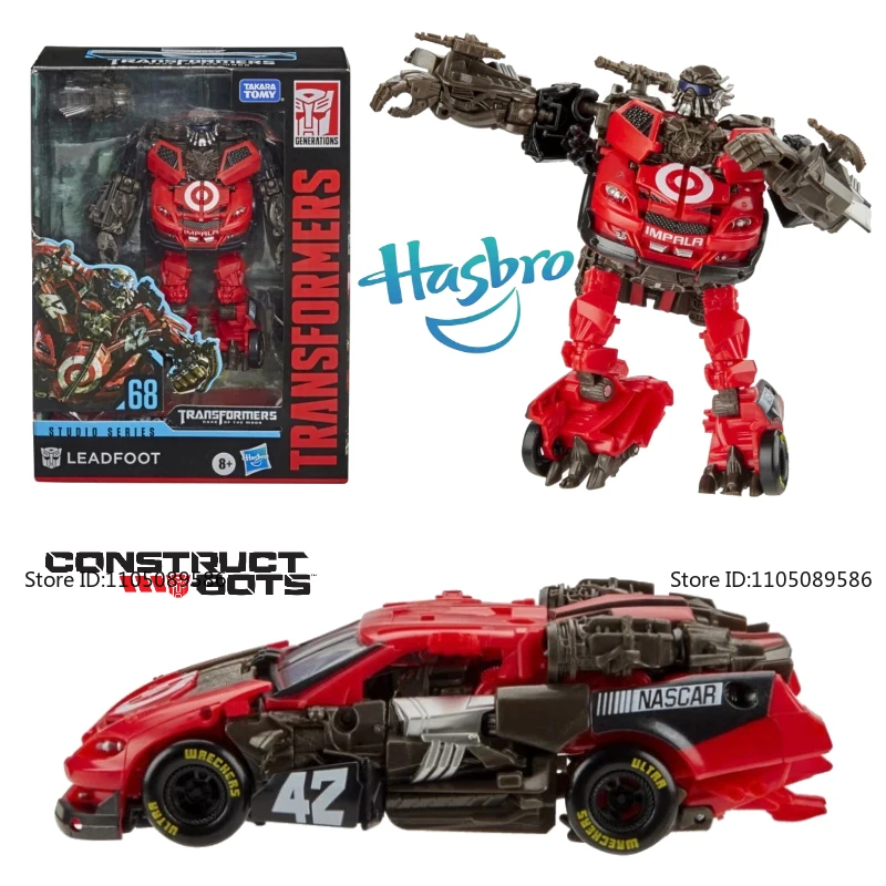 

В наличии Трансформер SS-68 Leadfoot, деформируемая крутая фигурка, подарок на день рождения, праздничная игрушка, оригинальные персонажи фильмов, забавные наполненные модели
