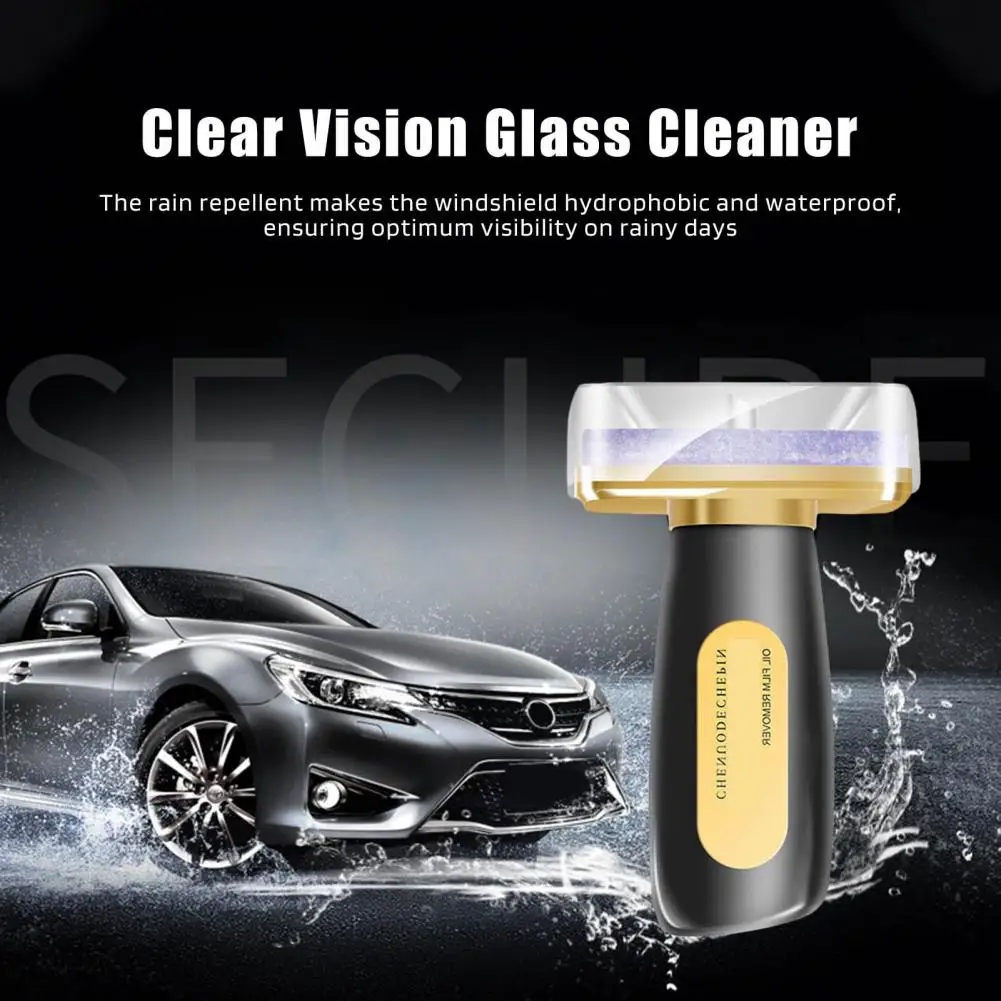 Car Glass Cleaning Board Windshield Hydrophobic Long lasting 2 in 1 Glass Cleaning Wipe Board Rain Repellent