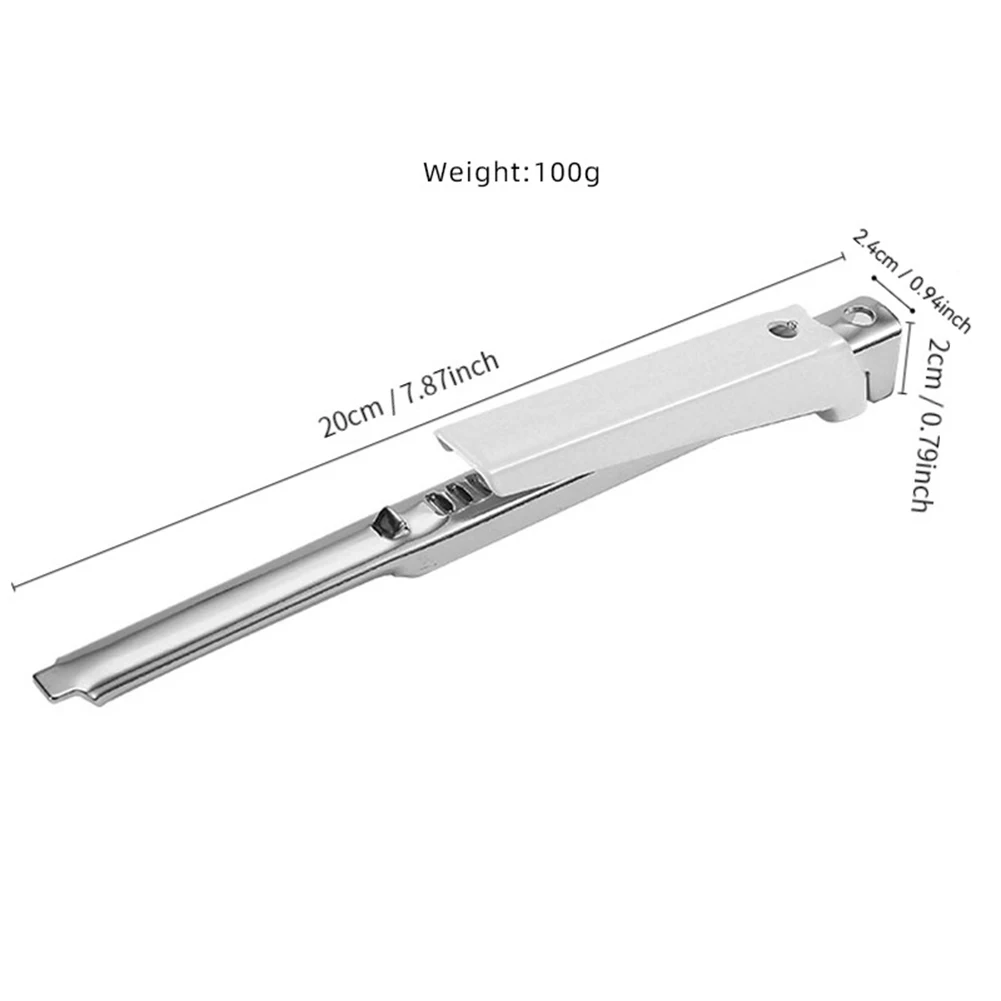 Compact Travel Jar Opener Bottle Lid Opener Multi Functional Bottle Opener Manual Operation Tool Stainless Steel Construction