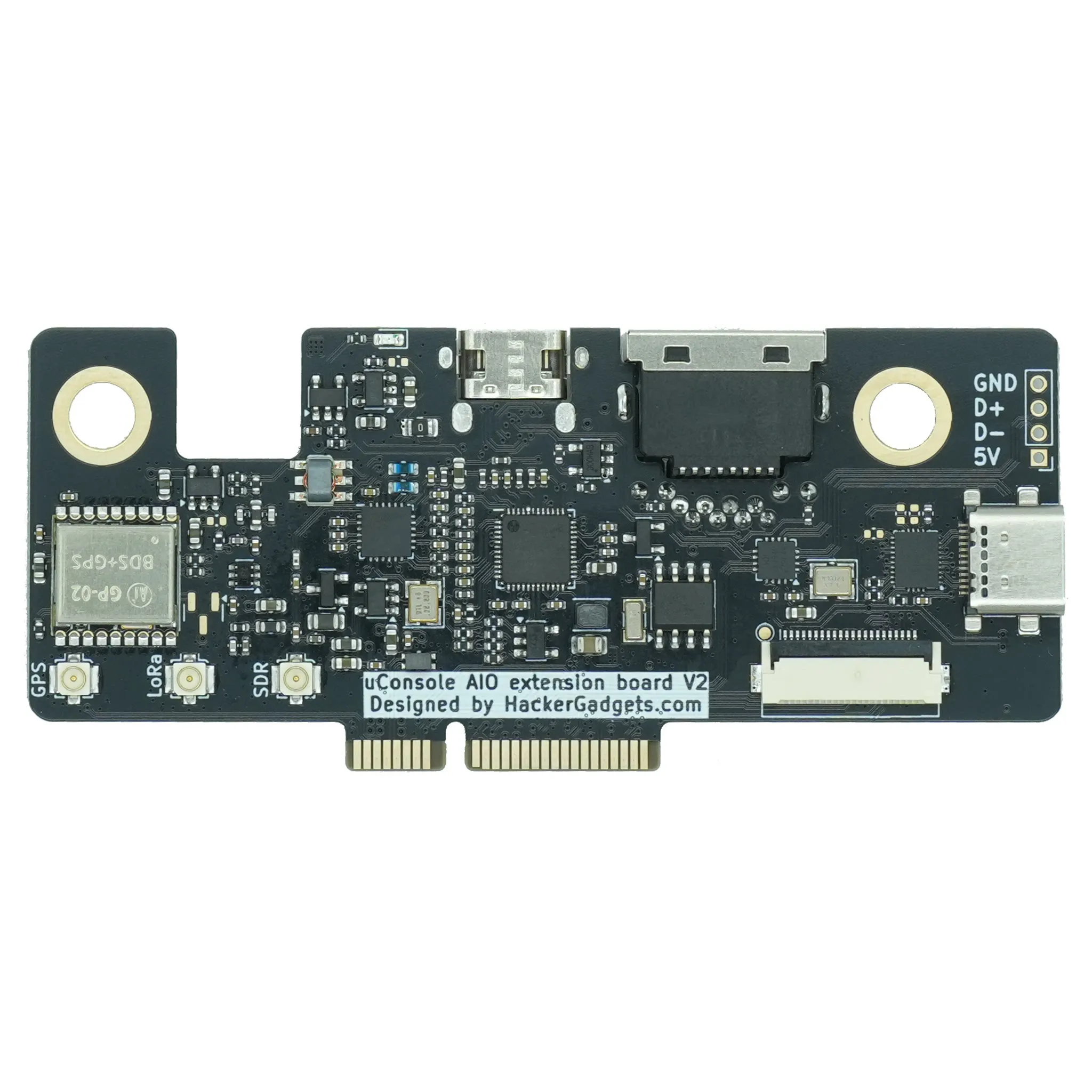 New UConsole AIO V2 Extension Board  (RTL-SDR/LoRa/GPS/RTC/USB Hub/USB 3.0/RJ45 Ethernet)