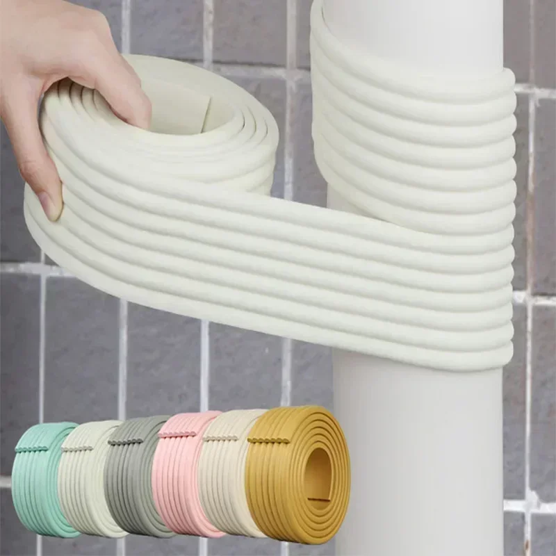 

2 м зимняя уличная водопроводная труба, незамерзающая термоизоляционная пена, самоклеящиеся ленты, декоративная полоса для труб, предотвращающая столкновения