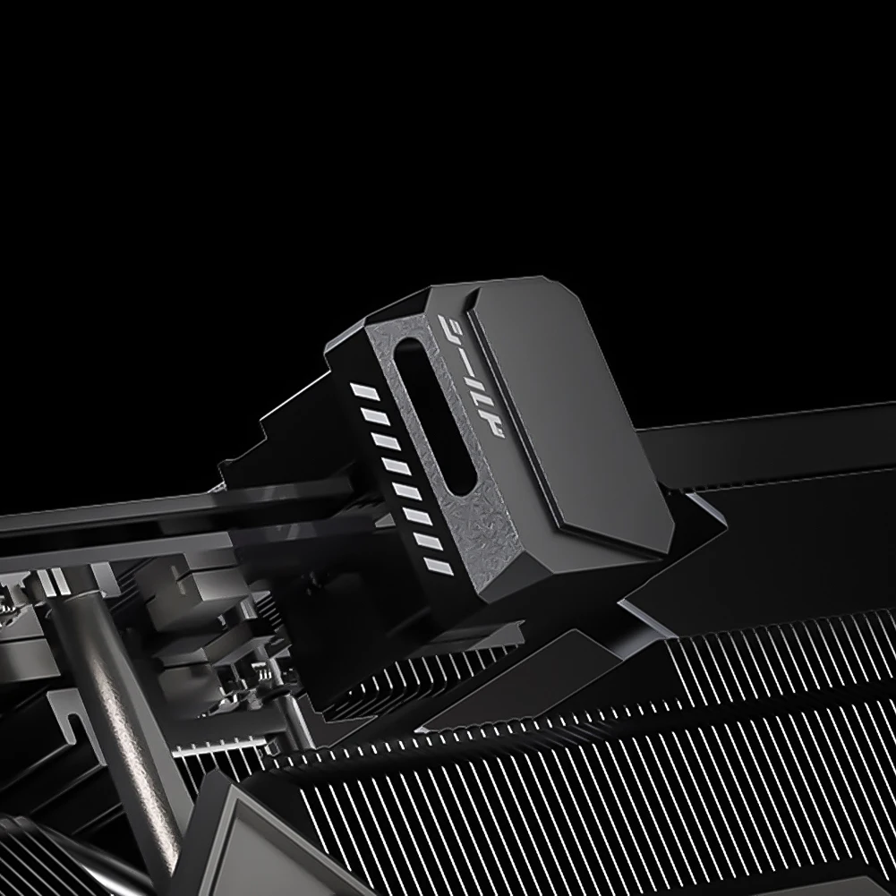 

Угловой адаптер 12 В HPWR 180 градусов 600 Вт GPU штекер-гнездо 12 В HPWR адаптер для 12 + 4pin RTX 3090Ti 4070Ti 4080 4090