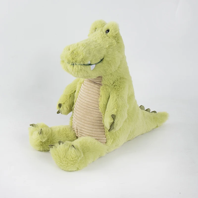 ตุ๊กตาจระเข้ตุ๊กตาหนังสัตว์น้ำน้ำหนัก 26 ซม. ของเล่นตุ๊กตาหนังสัตว์น้ำ ของขวัญสำหรับเด็กชายและเด็กหญิง