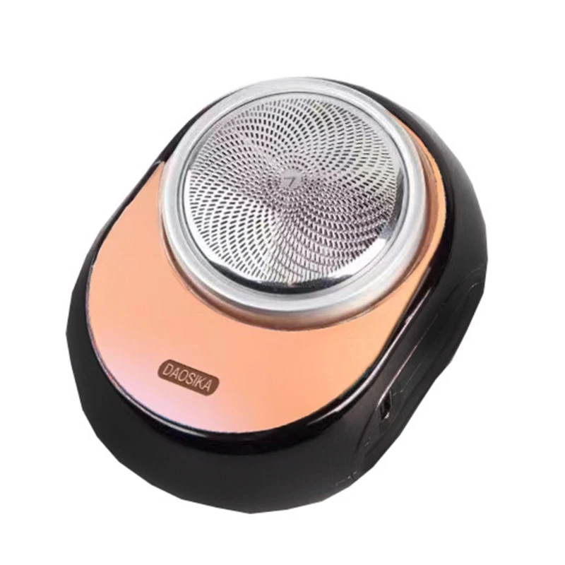 M2EE Mini barbeador para veículo elétrico, lâmina portátil para viagem ar livre, recarregável por USB