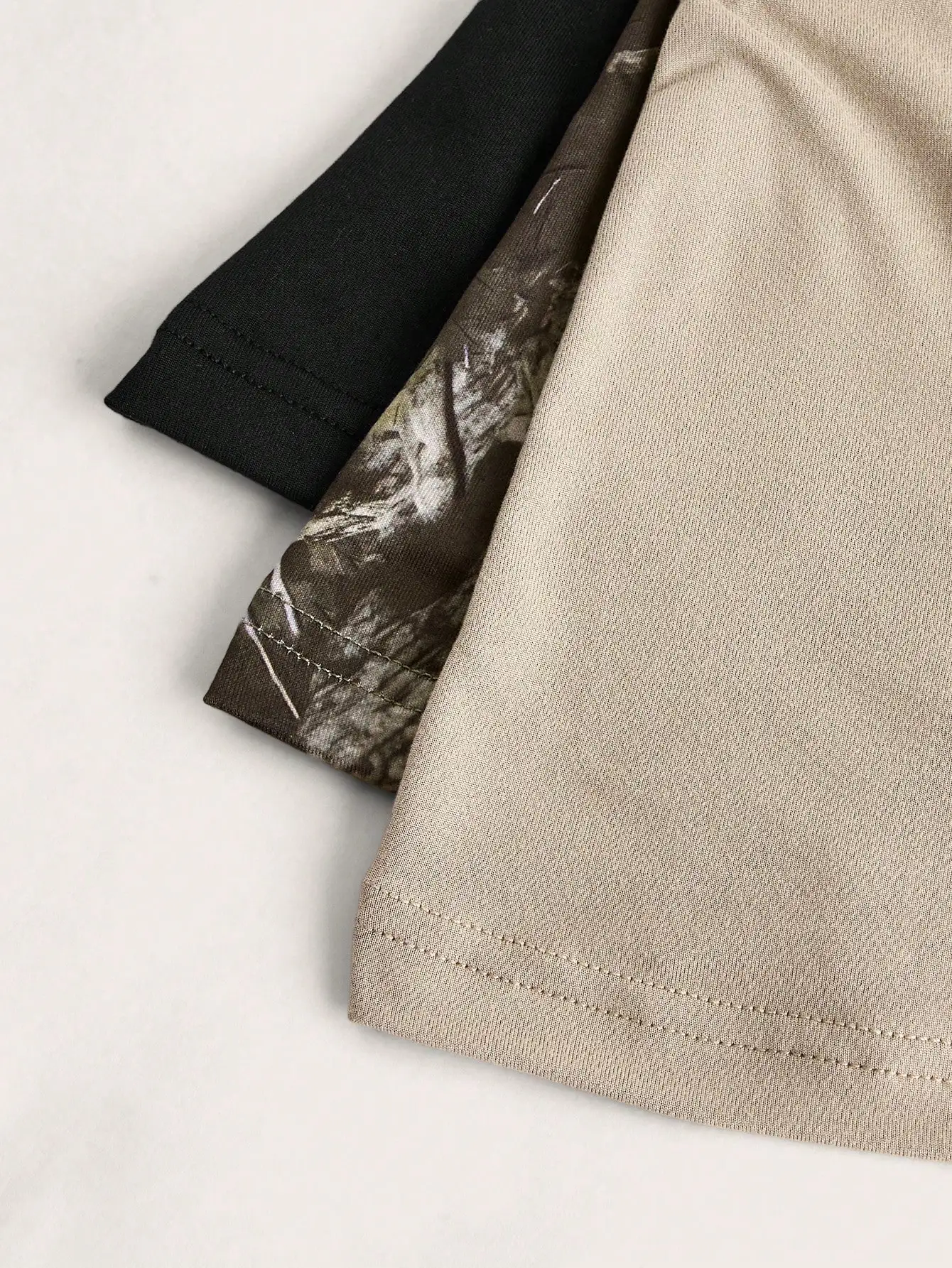 3 قطع الصيف المرأة السباغيتي حزام تانك سترة القمم الأسود كامو والبيج حزام الكتف قابل للتعديل بلا أكمام قمصان #6