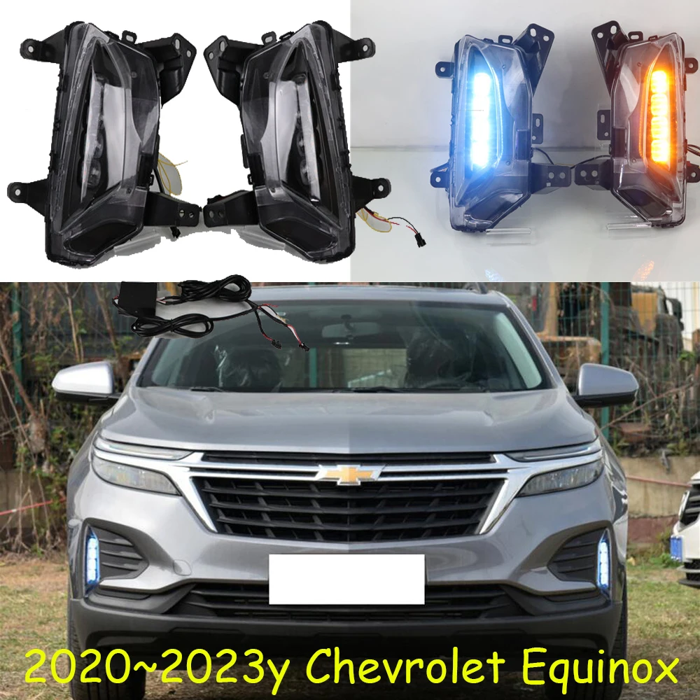 

car bumper headlight for Chevrolet Equinox daytime light 2020~2023y DRL car accessories LED headlamp for Equinox fog light