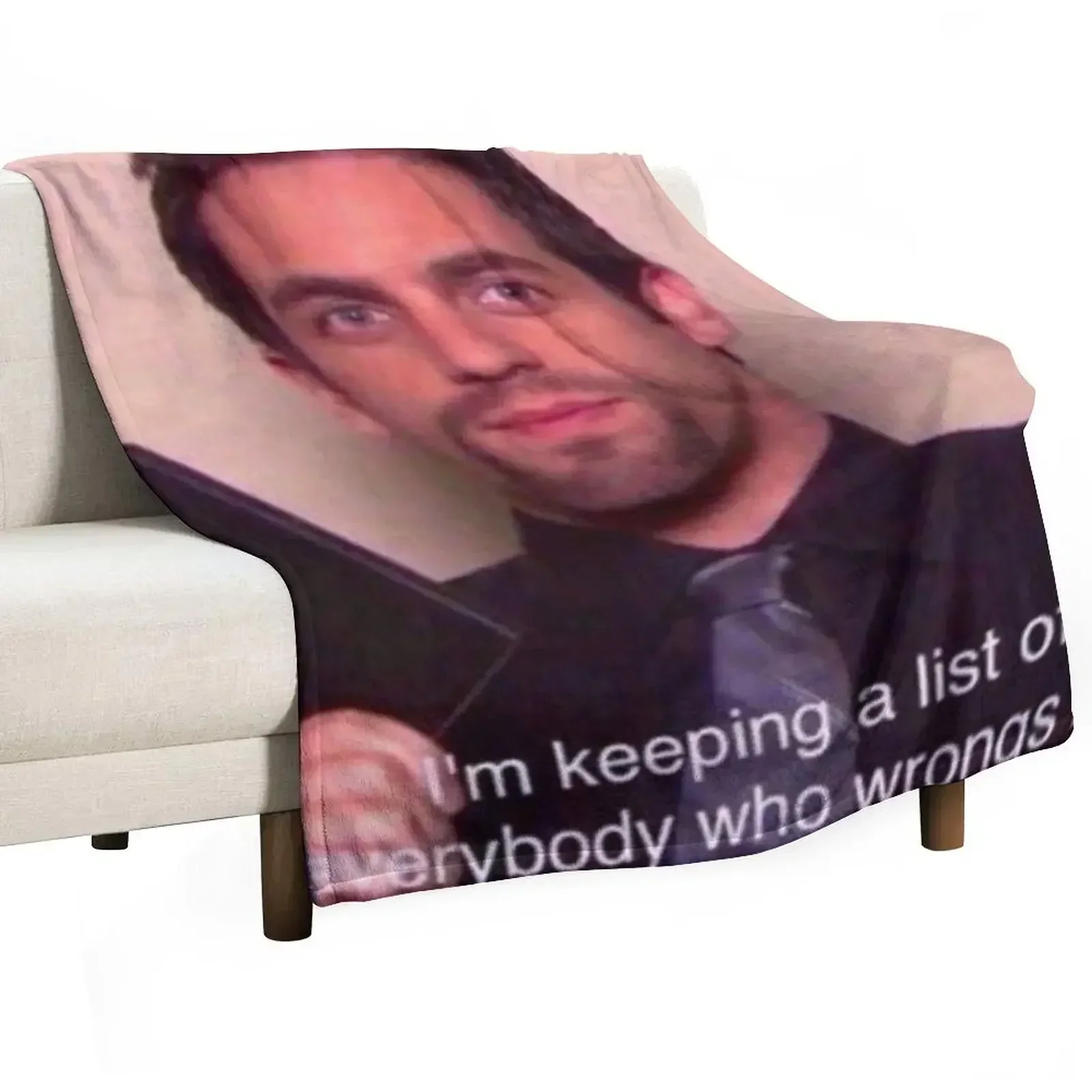 The office Ryan the temp Ryan started the fire Ryan Howard Throw Blanket Soft Home Decor Blanket for Couch Bedroom