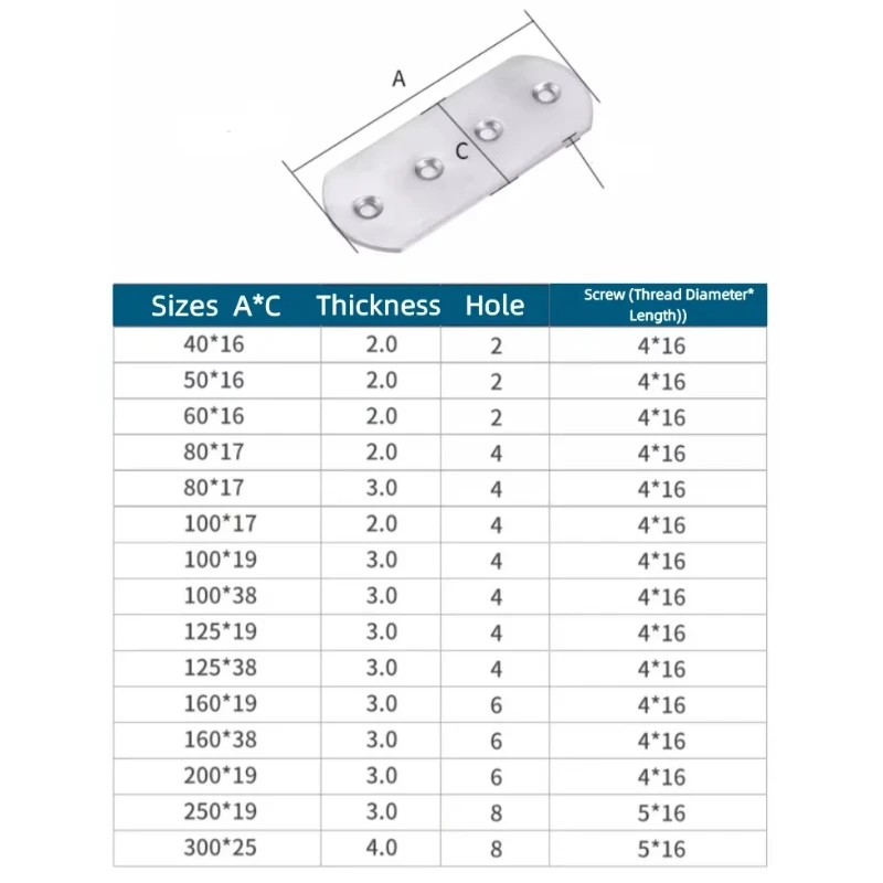 Thickened Stainless Steel Corner Brace,layer Plate Bracket,layer Plate Connector,L-shaped Right-angle Bracket 90°